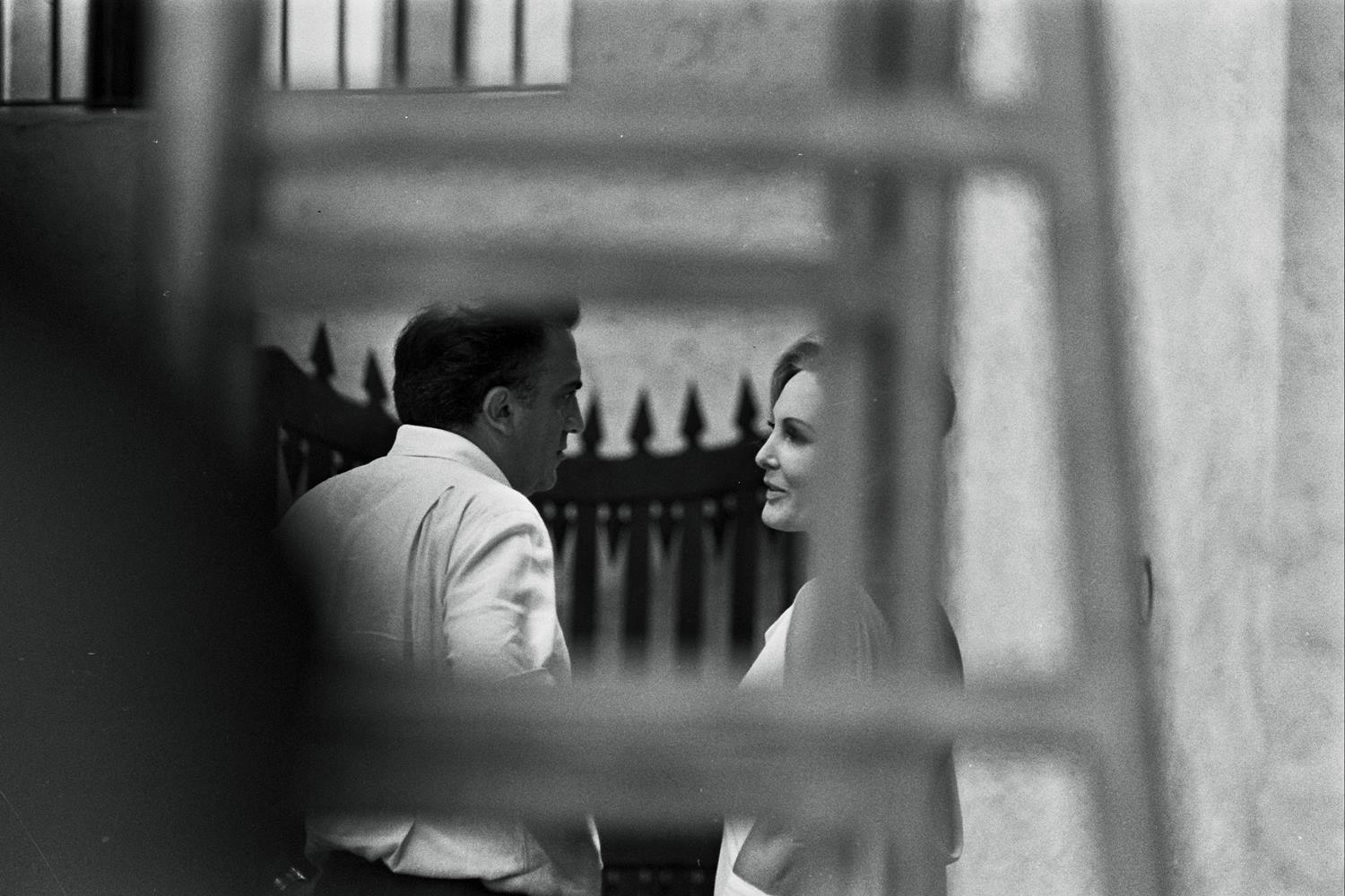 Fellini e Boratto dietro le quinte