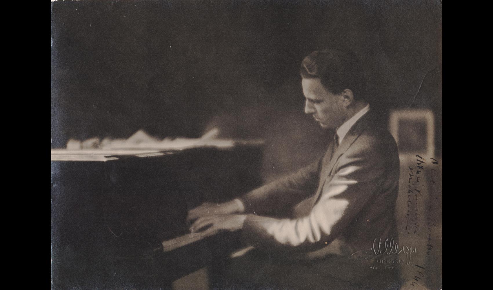 Benedetti Michelangeli con dedica 001
