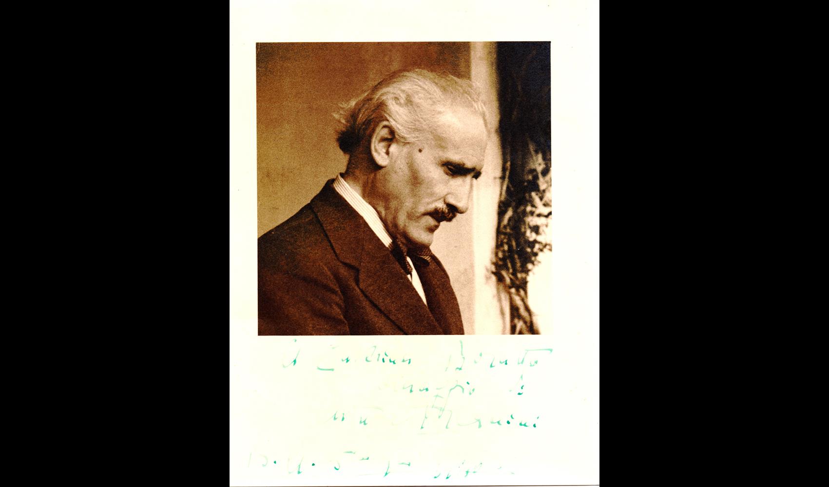 Toscanini con dedica 001