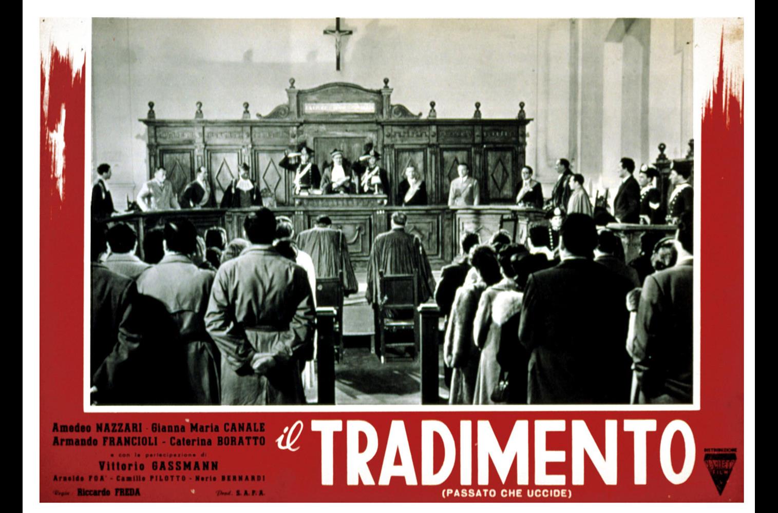 1951 Il tradimento Manifesto