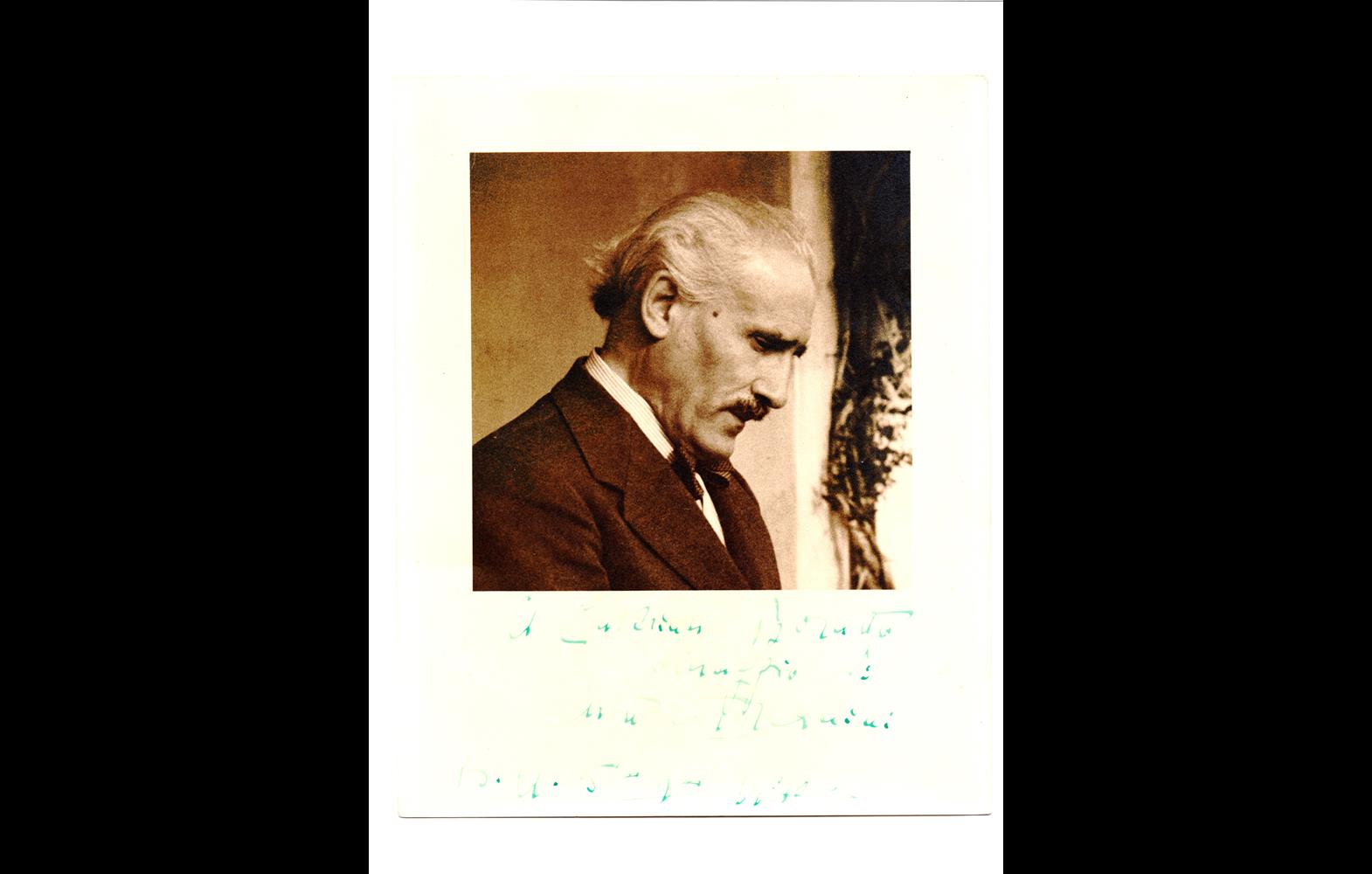 Toscanini con dedica 001